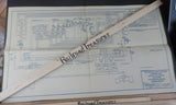 Blueprint PRR Passenger Cars, Multiple Unit Equipment Schematic Diagram 411567-B