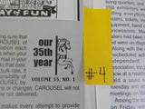 Carousel Vol 35 #4 April 2001 It Was Time for Celebration History of Train Shows