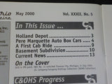 Chesapeake and Ohio Historical Magazine 2000 May C&O HS PM Auto box cars