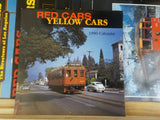 Calendar Lot 18 Streetcars of LA S. CA  Red cars Yellow Cars 1985-2004