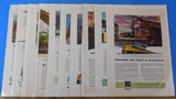 Ads General Motors EMD Lot #4 Advertisements from various magazines (10)
