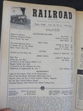 Railroad Magazine 1948 September N&W Y-6 Milw Obs cars WV Trolleys Denvers forg