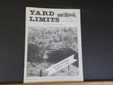 Yard Limits 1975 Vol 1 #1 A Publication of the Trains Master Inc.Knott's RR rebi