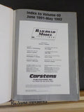 Railroad Model Craftsman Magazine Bound Volume 60 June 1991 - May 1992