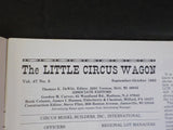 Little Circus Wagon 1985 September October Vol 47 No 5 Circus Model Builders Int