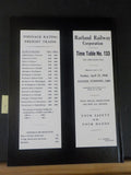 Rutland, The Arrivals and Departures By R W Nimke Train Schedules 1901-61 SIGNED