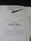Pacific Railway Journal Vol 2 #4 1957 November Santa Fe Fallbrook Branch
