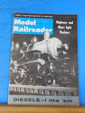Model Railroader Magazine 1963 November Diesels I Like them Highway & Mars light