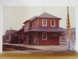 Postcard Maryland & Pennsylvania Railroad Co Market Street Station 3x5