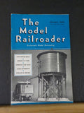 Model Railroader Magazine 1940 January Spray painting models Canadian 4-4-4 plan