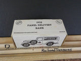 ERTL 1932 Panel Delivery Bank Certicare AMOCO Ford Delivery Van 1/25th scale
