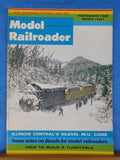 Model Railroader Magazine 1972 March IC Bilevel MU Cars Build a turntable Diesel