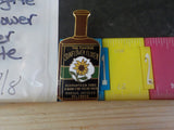 Jaycees Kansas Delegate Sunflower Elixer Bottle brown green black  PIN