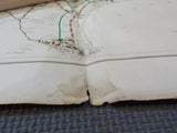 Map Railroads in the United States Eastern & Central   FOLDED