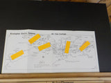 Birmingham Electric Company Lot of 2 Schedule Data/Map