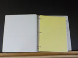 NYNH&H 1960s New Haven Division Book 2 Track Charts  Binder