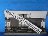 Photo Soo Line Caboose #299  8x5 B&W Shoreham MPLS 1974