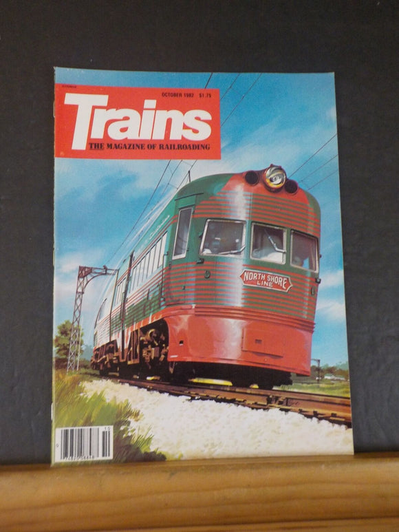 Trains Magazine 1982 October Electroliner Legend 1 Now That's Articulation