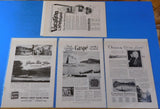 Ads Canadian National Ry Lot #10 Advertisements from Various Magazines (10)