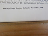 Modern Railroads 1956 November The Modern Pennsylvania Railroad PRR REPRINT