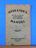 Vapor Clarkson Steam Generators DRK 4530 and DRK 4516 Operator’s Manual