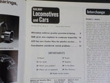 Railway Locomotives and Cars 1972 November Railway Covered hoppers for plastic