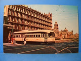 Postcard Mexico City #2393 PCC Car Floating Gardens of Xochimillo