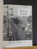 Railway World Bound Vol. XIV  January to December 1953