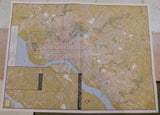 Map PTC Street and & Transit Map of Philadelphia #18 1966 REPRINTED