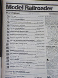 Model Railroader Magazine 1985 November Ntrak today HO Utah Colorado Western
