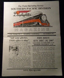 Toy Train Operating Society Southern Pacific Division Daylighter Magazines (7)