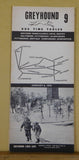 Greyhound Bus Time Tables #7 #9 #70 Lot of 3  1970