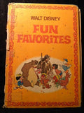 Walt Disney Fun Favorites Hard Cover 1955 Damaged