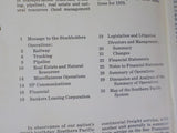 Southern Pacific Company Annual Report 1975 Financials Railway Map