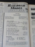 Railroad Model Craftsman Magazine 1966 September RMC Pullman sleeping cars EMD S