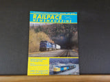 Rail Pace News Magazine 1992 January Conrail Pittsburgh Line Alco Maple Leaf new