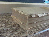 Official Railway Guide 1923 January   VERY FRAGILE NO COVERS
