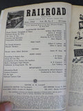 Railroad Magazine 1952 June RR across the river  IC KCS Locos Ties Injectors