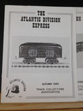 Atlantic Division Express 1980 Lot of 5 Train-Town Bridges Trains chug through m
