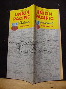 Union Pacific Public Timetable 1963 Oct 27 UP PTT