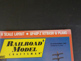 Railroad Model Craftsman Magazine 1986 December Modeling a snowplow GP40P-2 kitb
