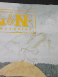 Louisville & Nashville Employee Magazine L&N 1957 September  DAMAGED