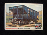 TCG Trading Card 29 Ballast Hopper Western Pacific Railroad Train WP