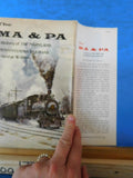 Ma & Pa, The  George Hilton  Maryland & Pennsylvania Railroad History W dust Jac