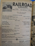 Railroad Magazine Bound Volume Misc Circa 1950  1947-1954  8 issues