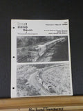 Extra 2200 South 1969 February March Stapled SSW Roster EMD Model 40 roster