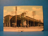 Postcard Lancaster PA PRR Station Pennsylvania Railroad Station Postmarked 1908