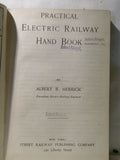 Practical Electric Railway Handbook by Albert Herrick  1901 Street RY