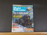 Model Railroader Magazine 1996 January How to model winter UP Diesels in HO