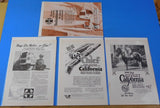 Ads Santa Fe Railway Lot #12 Advertisements from various magazines (10)